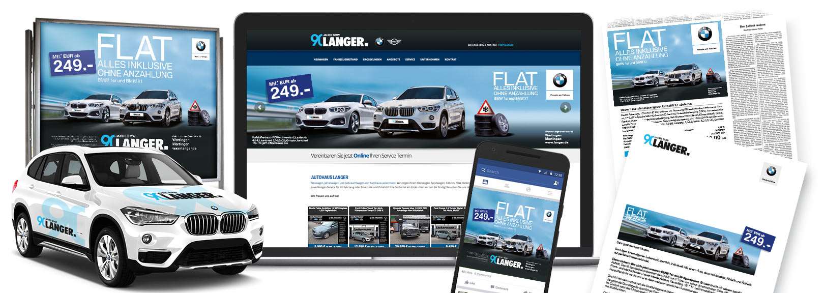 Online-Display-Werbung für Autohändler