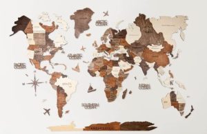 Die Weltkarte aus Holz: Eine einzigartige Möglichkeit, Ihren